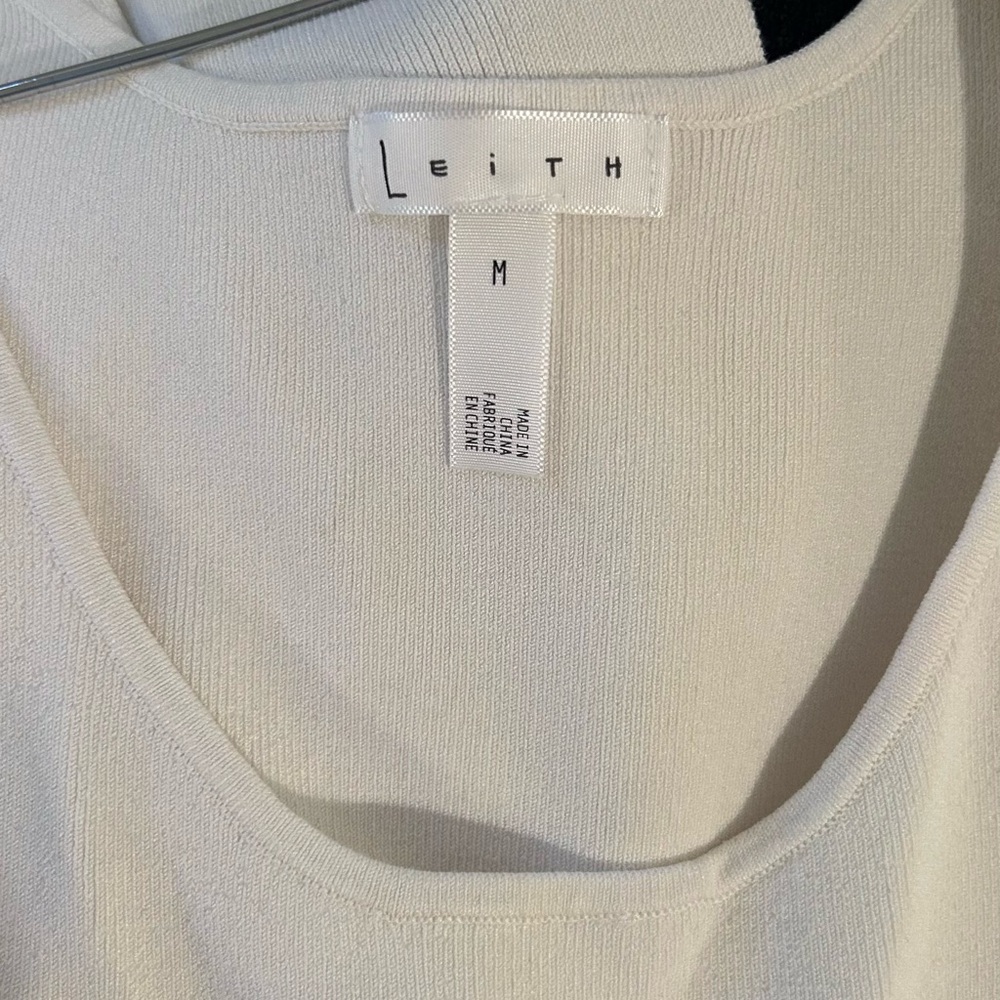 LEITH Scoop Neck Cut Out Tank Dress - Picture 7 of 7